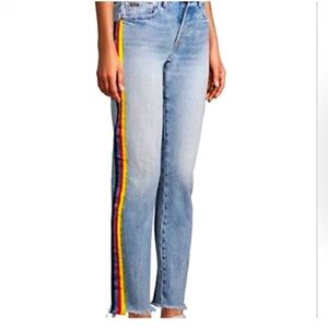 Polo Ralph Lauren Avery Racing Stripes Boyfriend Jeans Women’s 28
